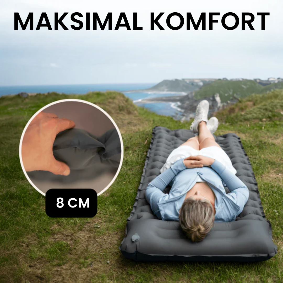 Ultralet og kompakt liggeunderlag