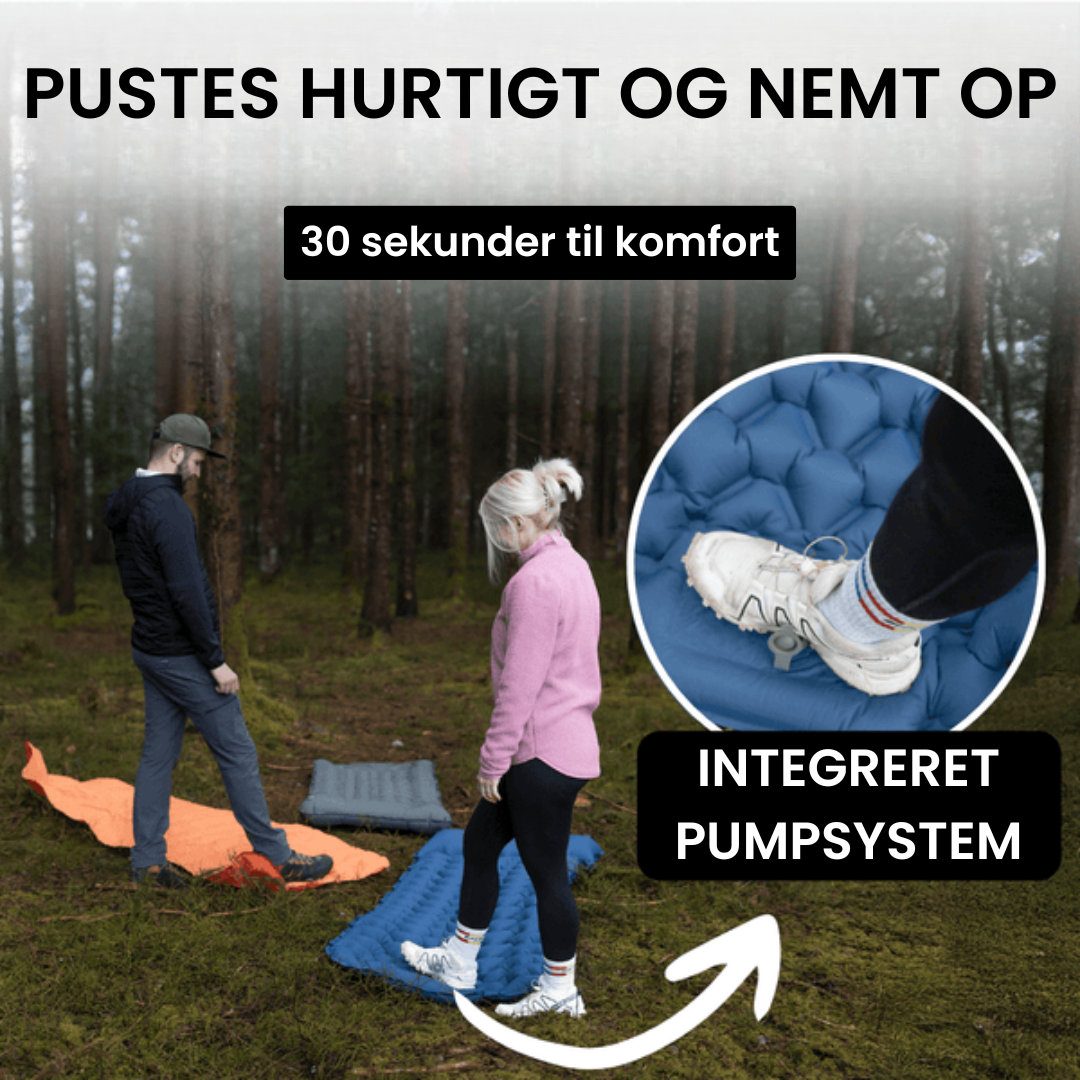 Ultralet og kompakt liggeunderlag